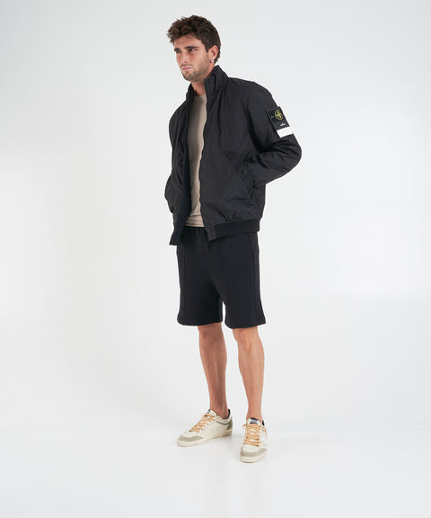 Jacke mit Logoetikett