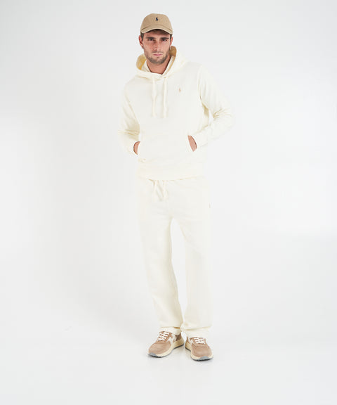 Hoodie mit Logostickerei