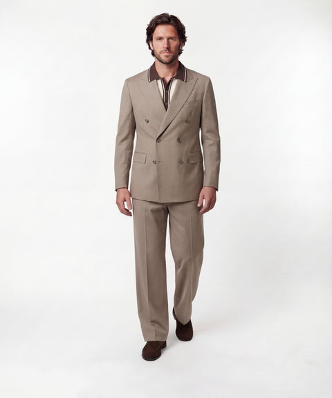 Virgin wool suit