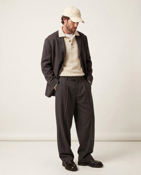 Blazer con tasche a patta