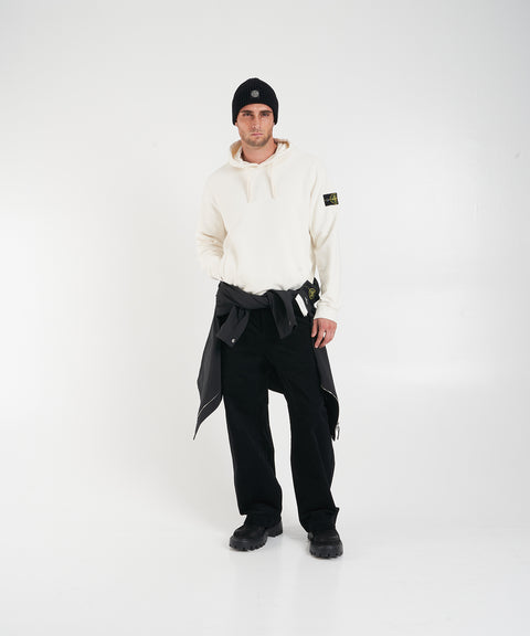 Felpa con cappuccio e logo