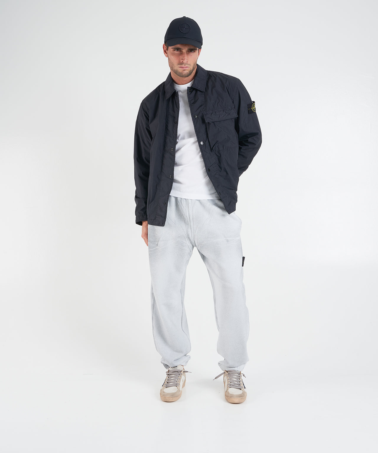 Stone Island Padded overshirt Blue Men – MAXIMILIAN.it