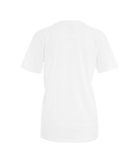 T-shirt "Plumes" #bianco