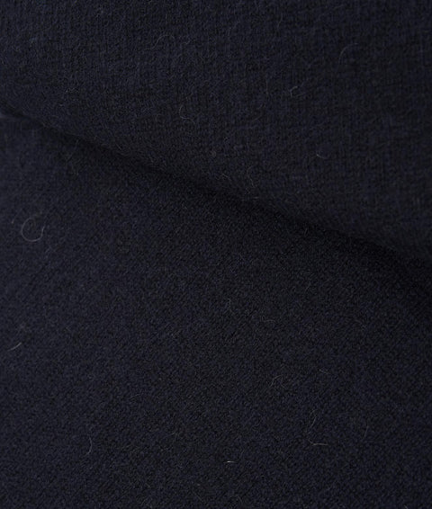 Sciarpa a maglia reversibile #blu