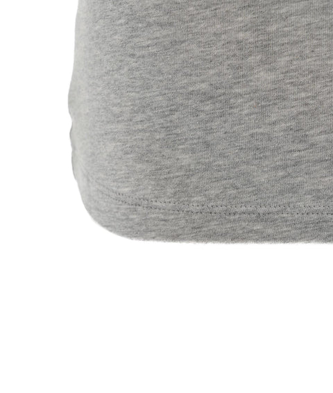 T-shirt in cotone stretch #grigio