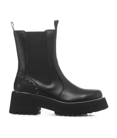 Ankle boots in pelle #nero