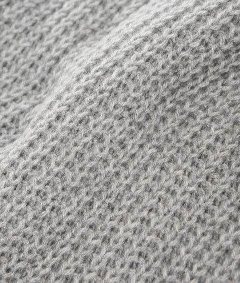 Sciarpa a maglia #grigio