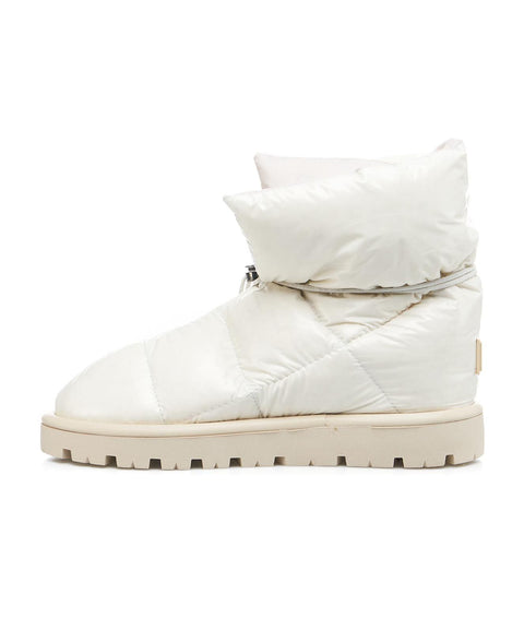 Boots "Pillow Shiny" #bianco