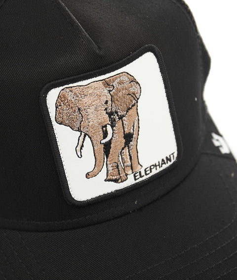 Baseball cap "Elephant" #nero