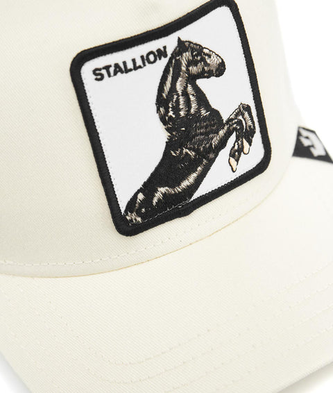 Baseball cap "Stallion" #bianco