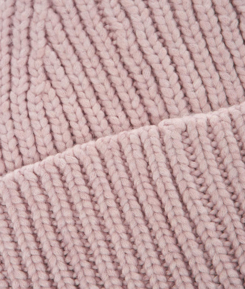 Beanie in maglia #pink