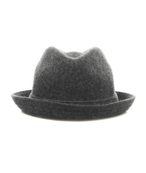 Trilby cappello in lana #grigio