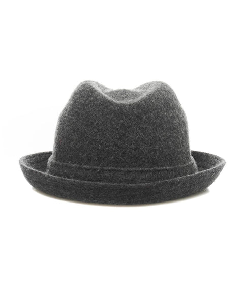 Trilby cappello in lana #grigio