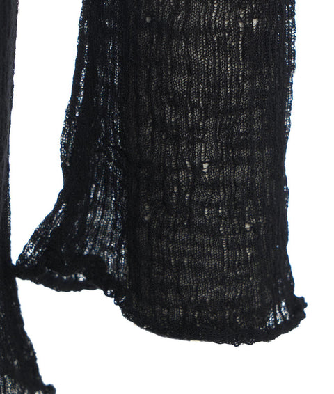 Mini abito in maglia "Kim" #nero