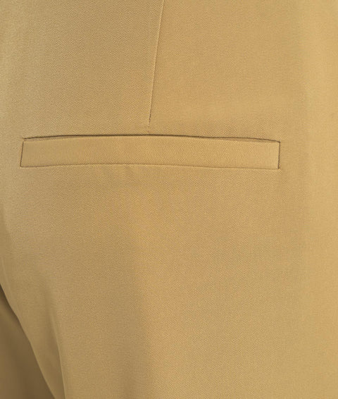 Pantaloni a pieghe "Kel" #marrone
