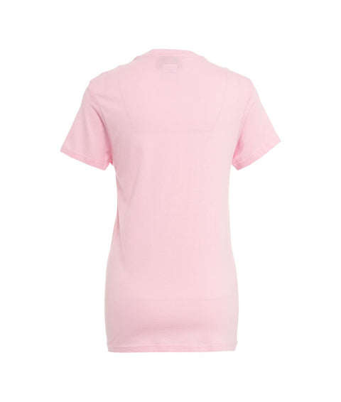 T-shirt "Guns" con stampa #pink
