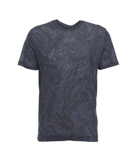 Paisley T-shirt #blu