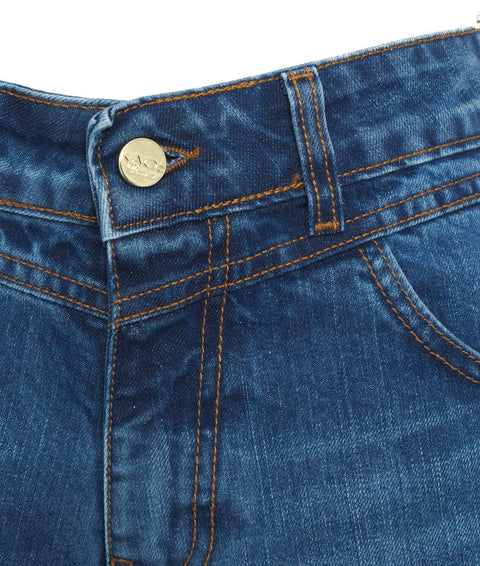 Shorts in denim #blu