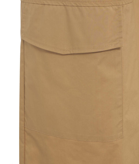 Pantaloni cargo svasati #beige