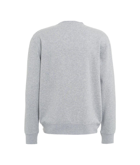 Sweater con logo #grigio