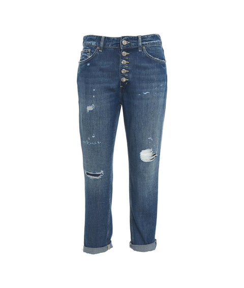 Distressed jeans "Koons" #blu