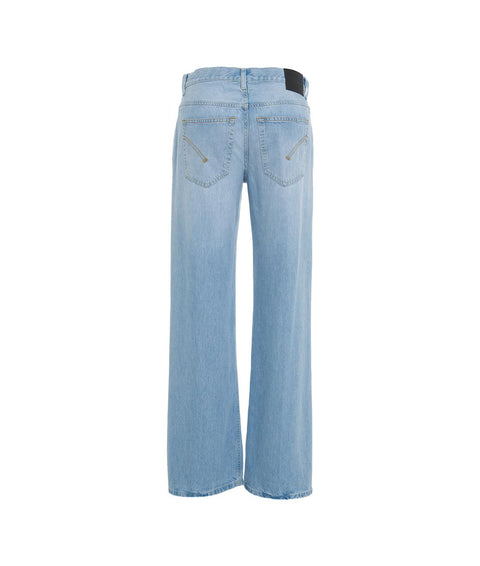 Wide leg jeans "Jacklyn" #blu