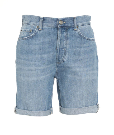 Denim shorts "Dade" #blu