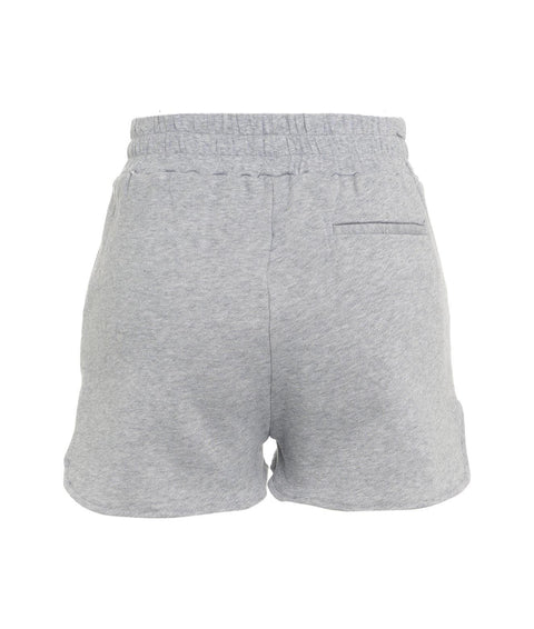 Shorts con logo #grigio