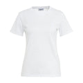 T-shirt con logo ricamato #bianco