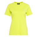 T-shirt con logo ricamato #giallo