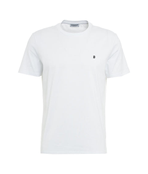 Maglietta con patch logo #bianco