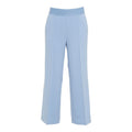 Pantaloni con pieghe #blu