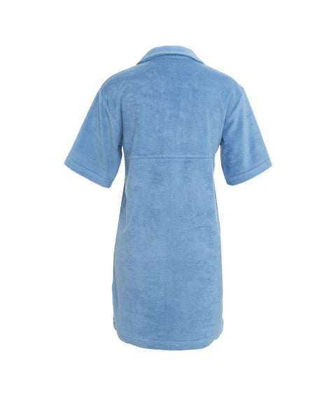 Mini abito in spugna "Janya" #blu