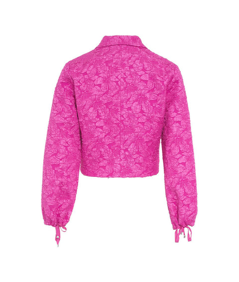 Giacca cropped "Bevin" #pink