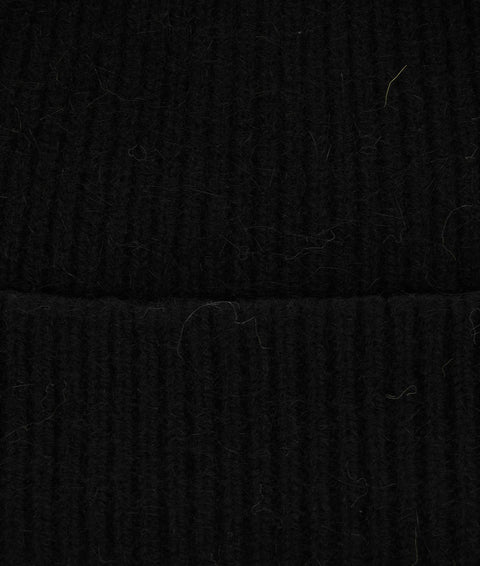 Beanie in maglia #nero