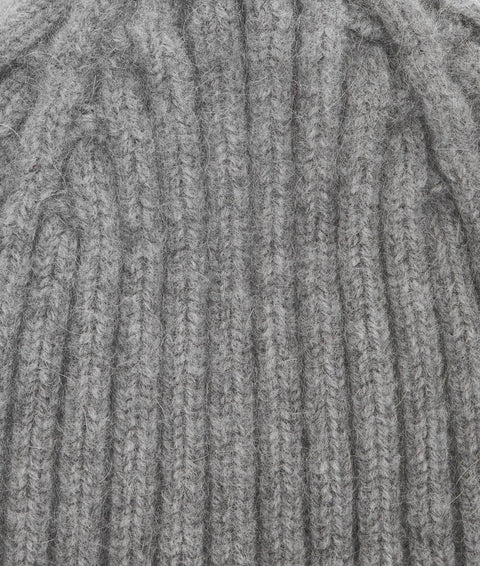 Beanie in maglia #grigio