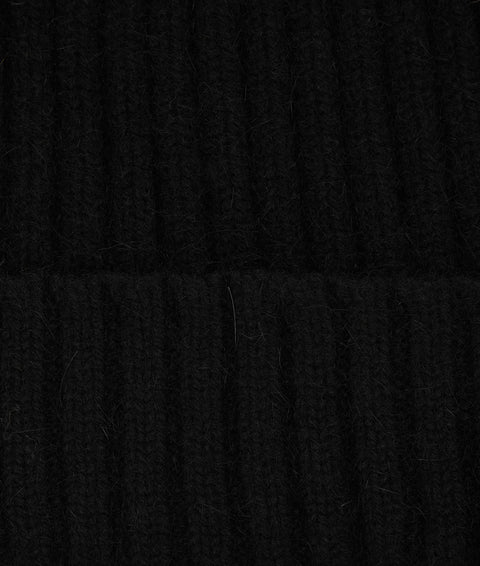 Beanie in maglia #nero