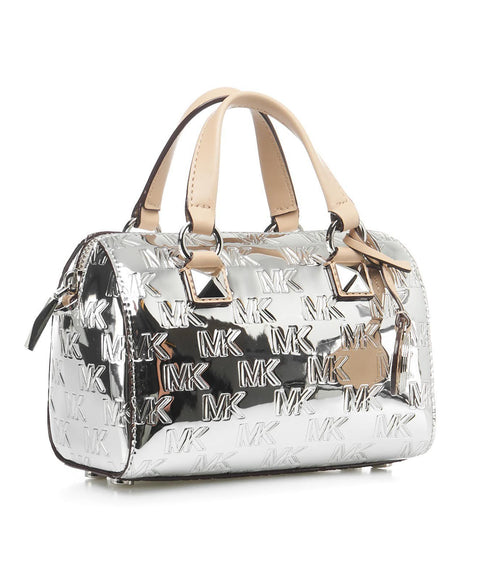 Mini bag "Grayson" #argento