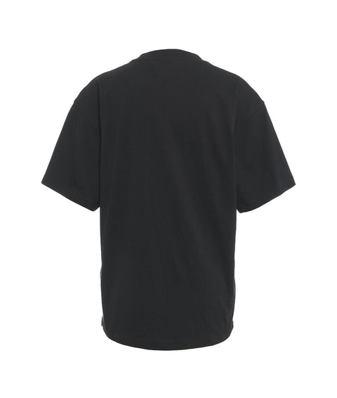 T-shirt con stampa logo #nero