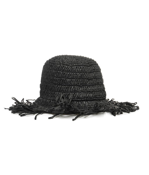 Cappello di paglia #nero