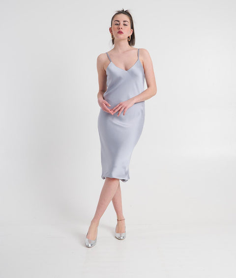 Slip dress #argento