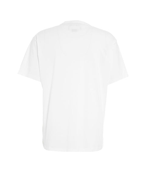 T-Shirt con logo #bianco