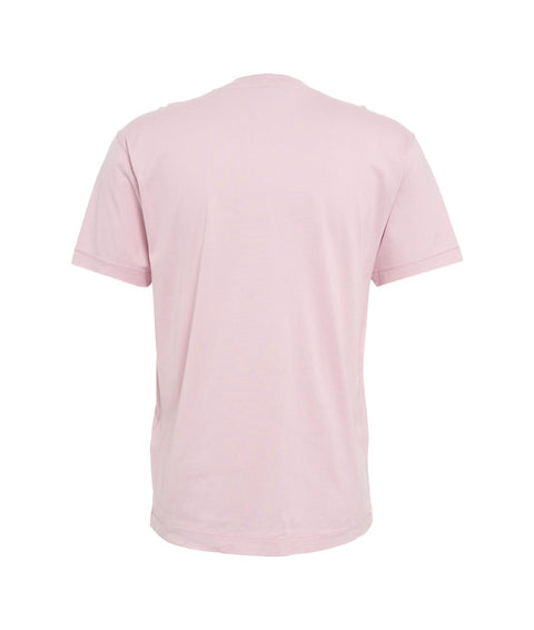 T-shirt con logo ricamato #pink