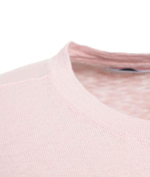 Maglione con logo #rosa