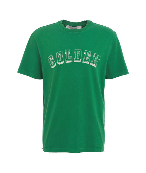 T-shirt con stampa del logo #verde