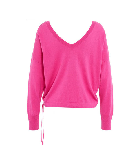 Maglia con coulisse #pink