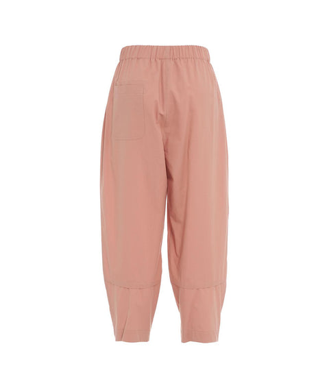 Pantaloni carrot fit #rosa