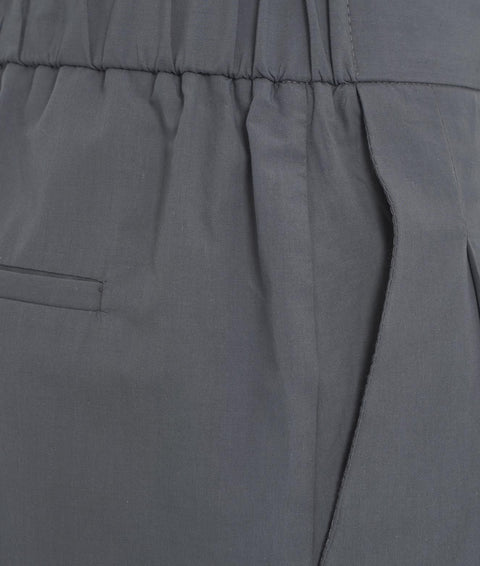 Pantaloni a pieghe #grigio