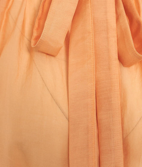 Camicetta con fiocco #arancione