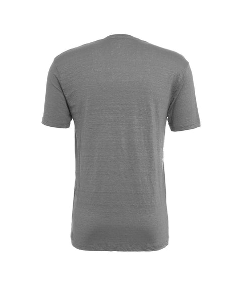 T-shirt in lino #grigio